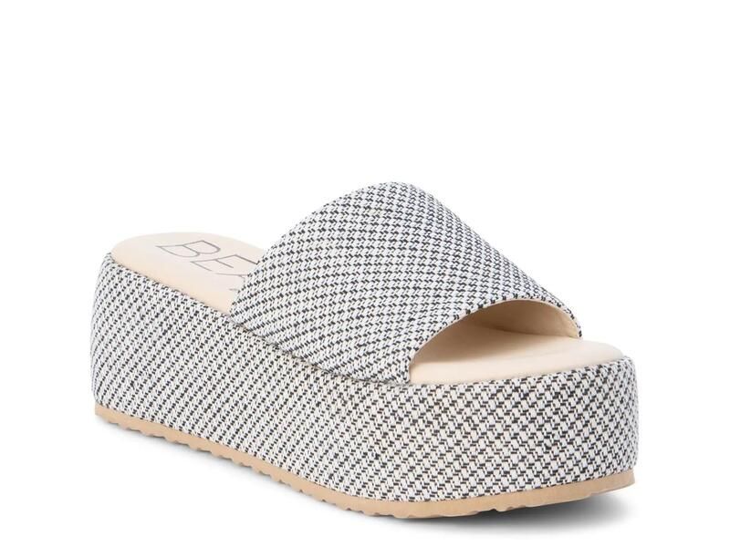 ビーチバイマティス レディース シューズ サンダル プラットフォーム Beach by MatissePismo Platform Sandal WhiteBlack ホワイト
