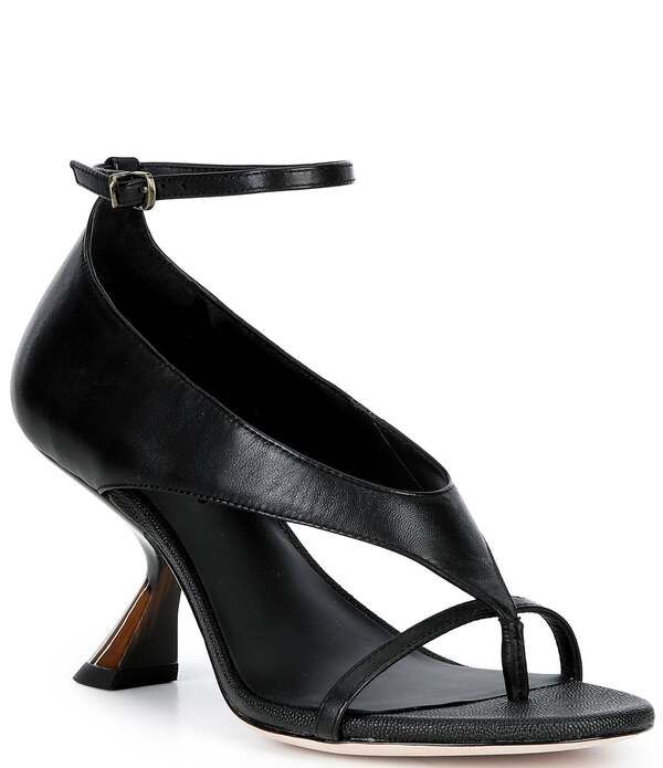 アントニオ メラーニ レディース シューズ ヒール サンダル アンクル レザー Antonio Melani Harlow Leather Funky Ankle Strap Dressandals