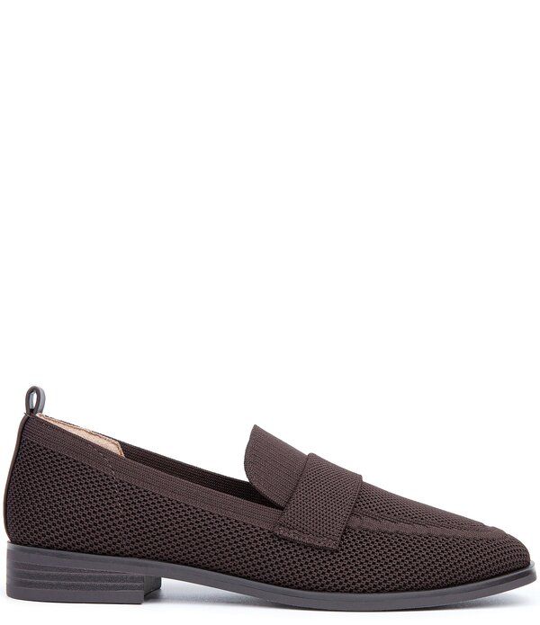 ミートゥー レディース シューズ パンプス ニット ローファー Me Too Brylee Tailored Stretched Knit Loafers New Brownie