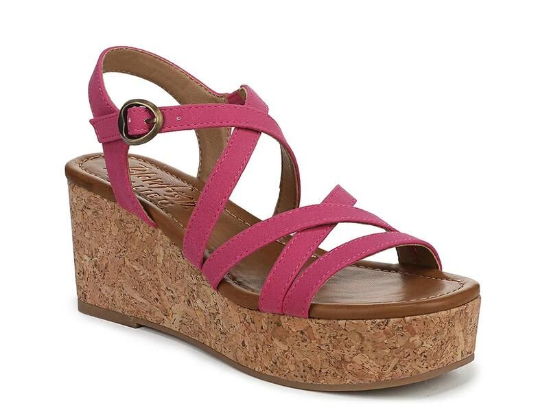 ブローフィッシュマリブ レディース シューズ サンダル Blowfish MalibuAurora Wedge Sandal Fuchsia フューシャ