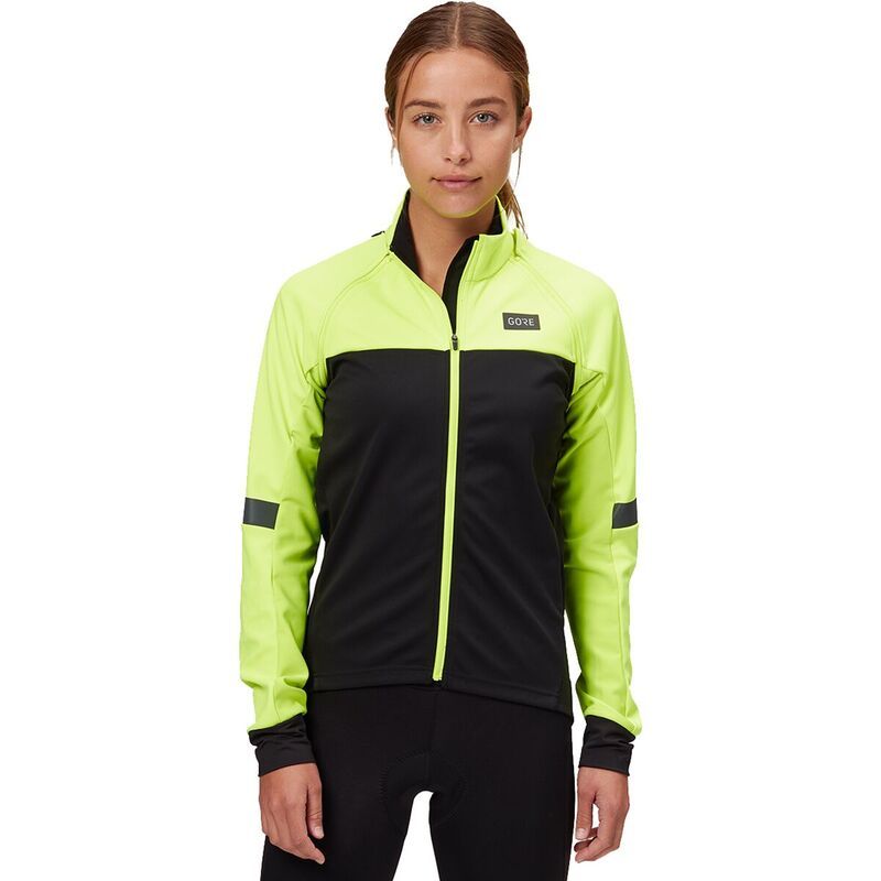 ゴアウェア レディース アウター ジャケット・ブルゾン GOREWEAR Phantom Cycling Jacket Womens BlackNeon Yellow ブラック