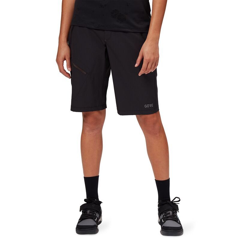 ゴアウェア レディース ボトムス ハーフパンツ・ショーツ GOREWEAR C5 Short Womens Black ブラック