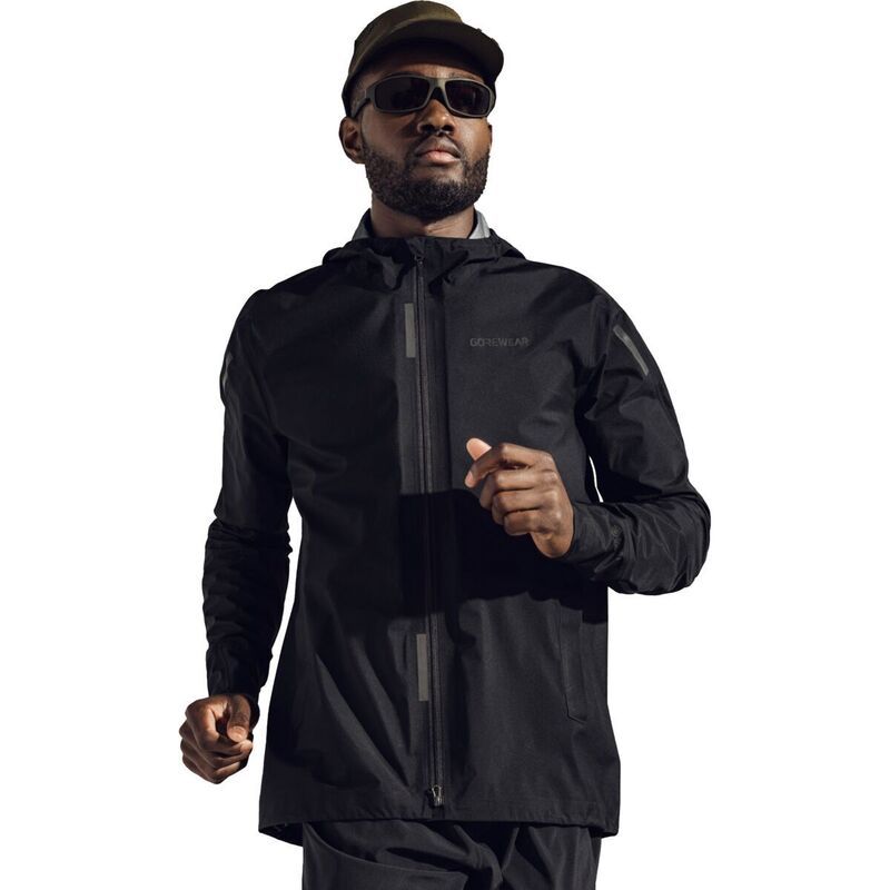 ゴアウェア メンズ アウター ジャケット・ブルゾン GOREWEAR Concurve GORETEX Jacket Mens Black ブラック