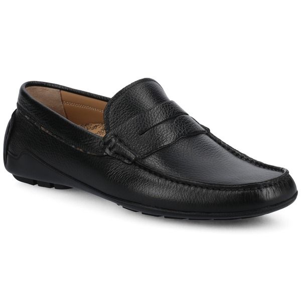 タフト メンズ シューズ TAFThe Luke Driver Moc Black ブラック