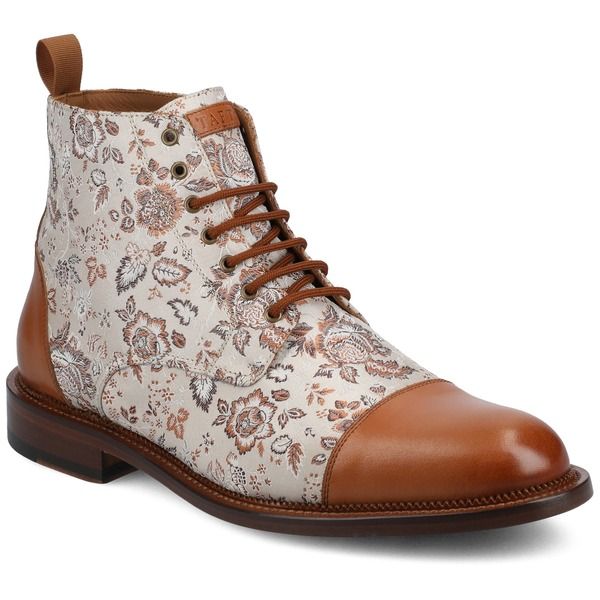タフト メンズ シューズ ブーツ・レインブーツ TAFT Mens Jack Dress Boot Light Floral