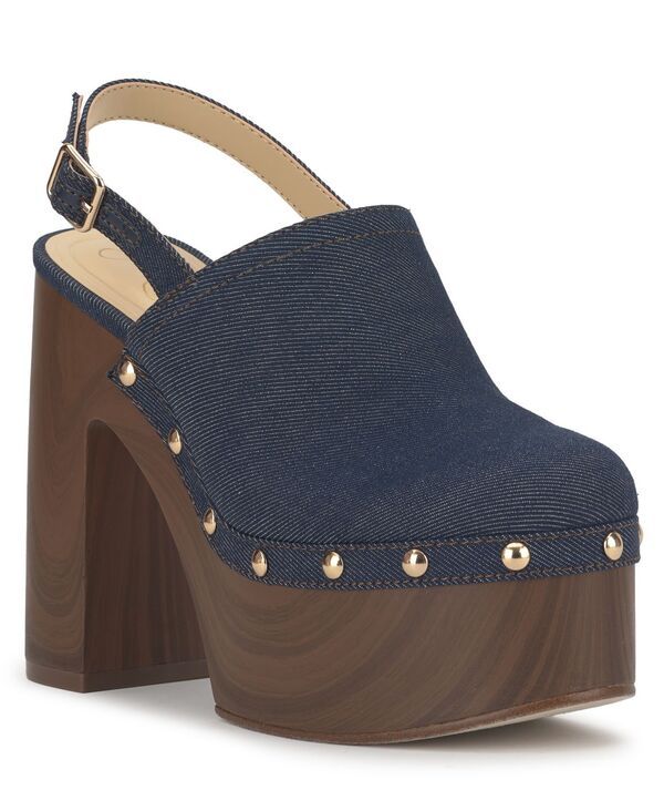 ジェシカシンプソン レディース シューズ サンダル プラットフォーム ヒール Jessica Simpson Womens Cazea Platform Block Heel Cozy Clogs I