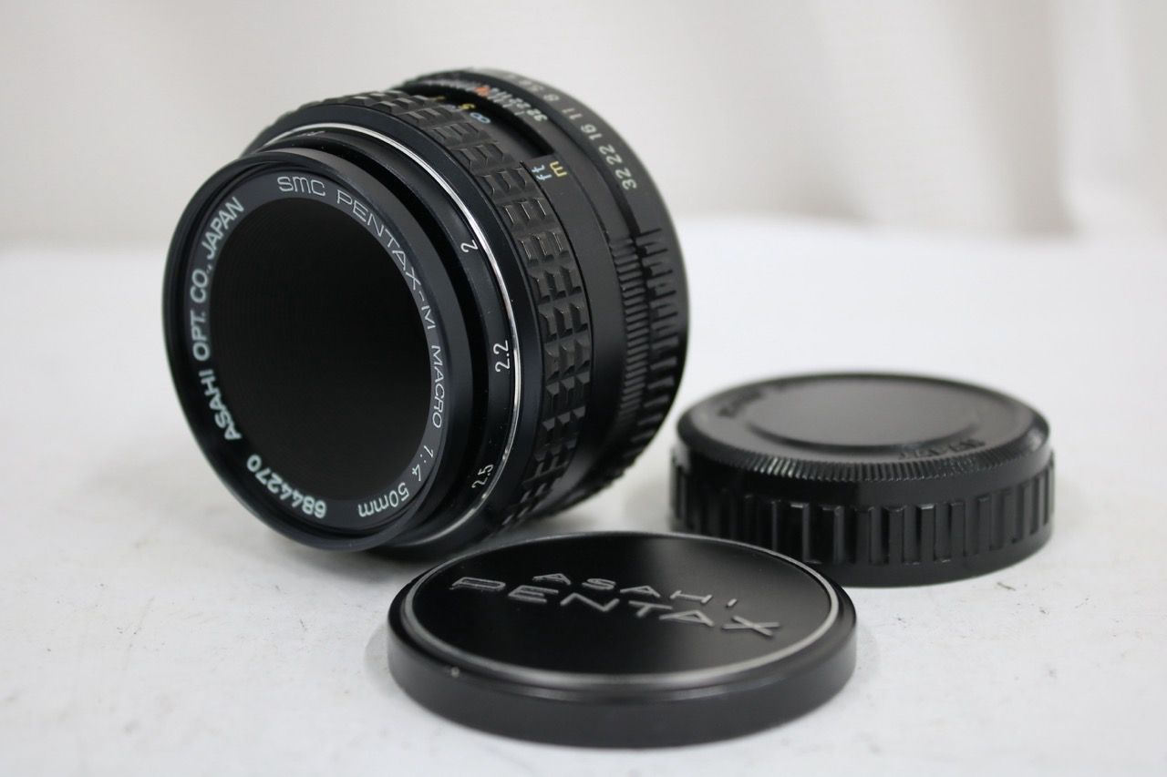 【返品保証】 ペンタックス Pentax smc PENTAX-M MACRO 50mm F4 レンズ e14513