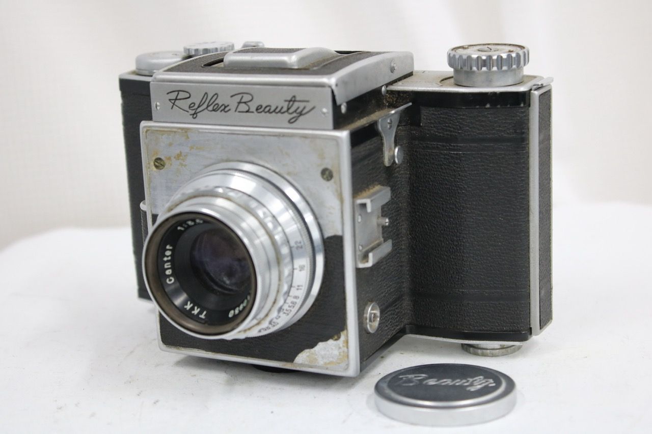 【訳あり品】 Reflex Beauty + TKK Canter 75mm F3.5 カメラ e14527