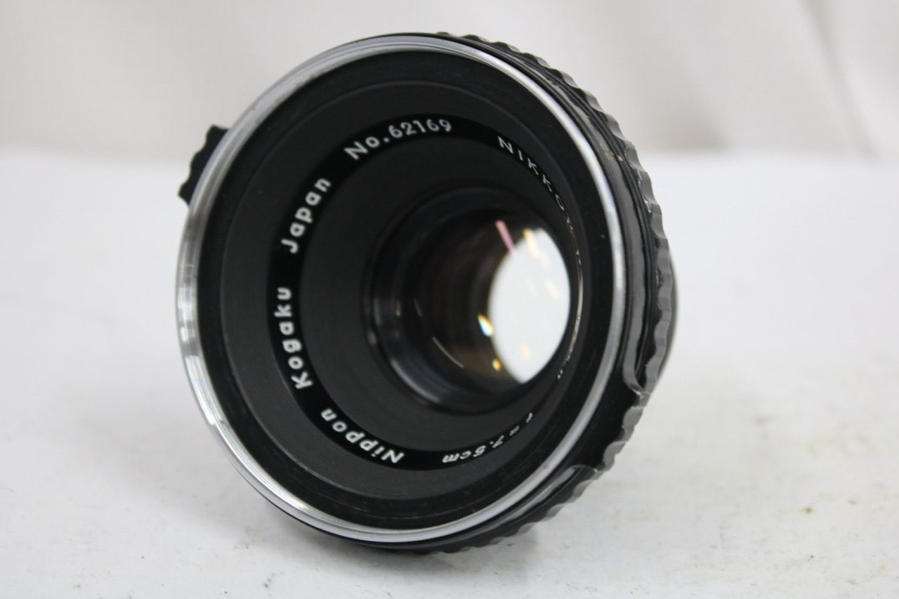 【返品保証】 ニコン Nikon Nikkor-P 7.5cm F2.8 ブロニカマウントレンズ e14529