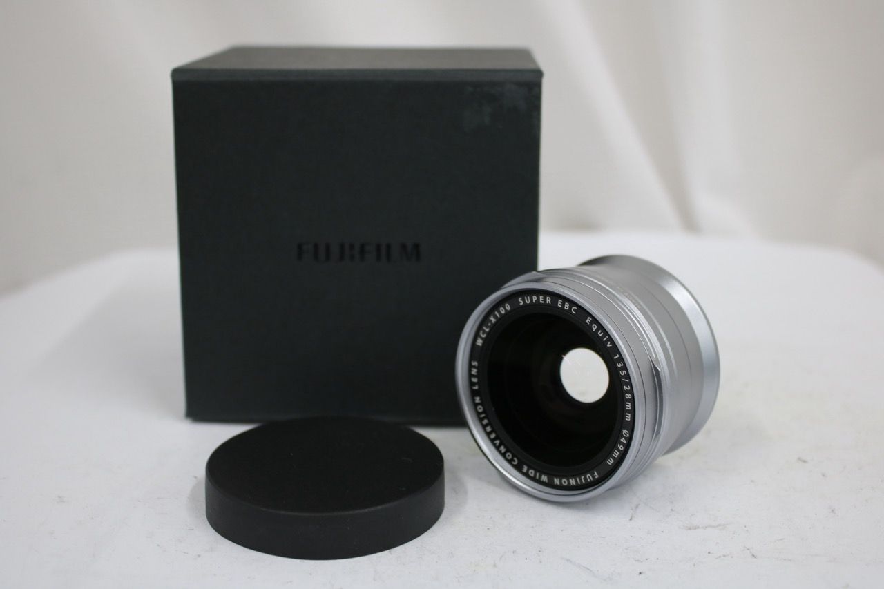 【返品保証】 フジフィルム Fujifilm FUJINION WIDE CONVERSION LENS WCL-X100 SUPER EBC Equiv 135/28mm コンバージョンレンズ e14554