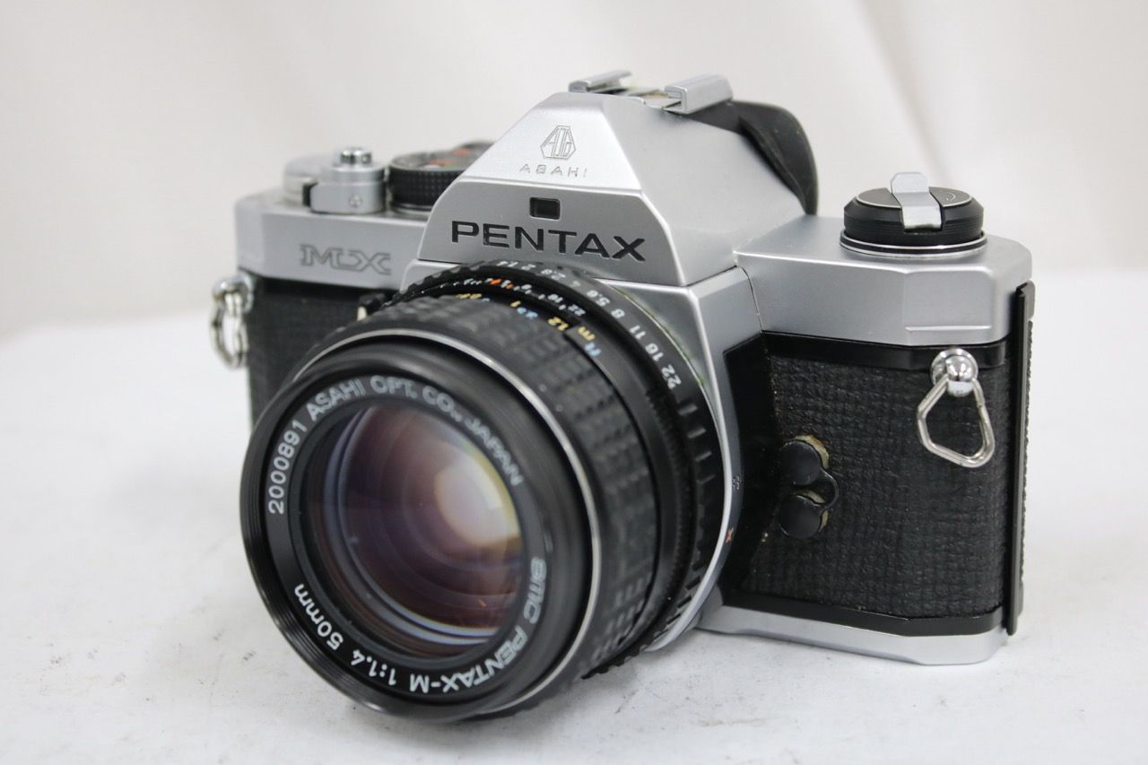 【返品保証】 ペンタックス Pentax MX smc PENTAX-M 50mm F1.4 ボディレンズセット e14587