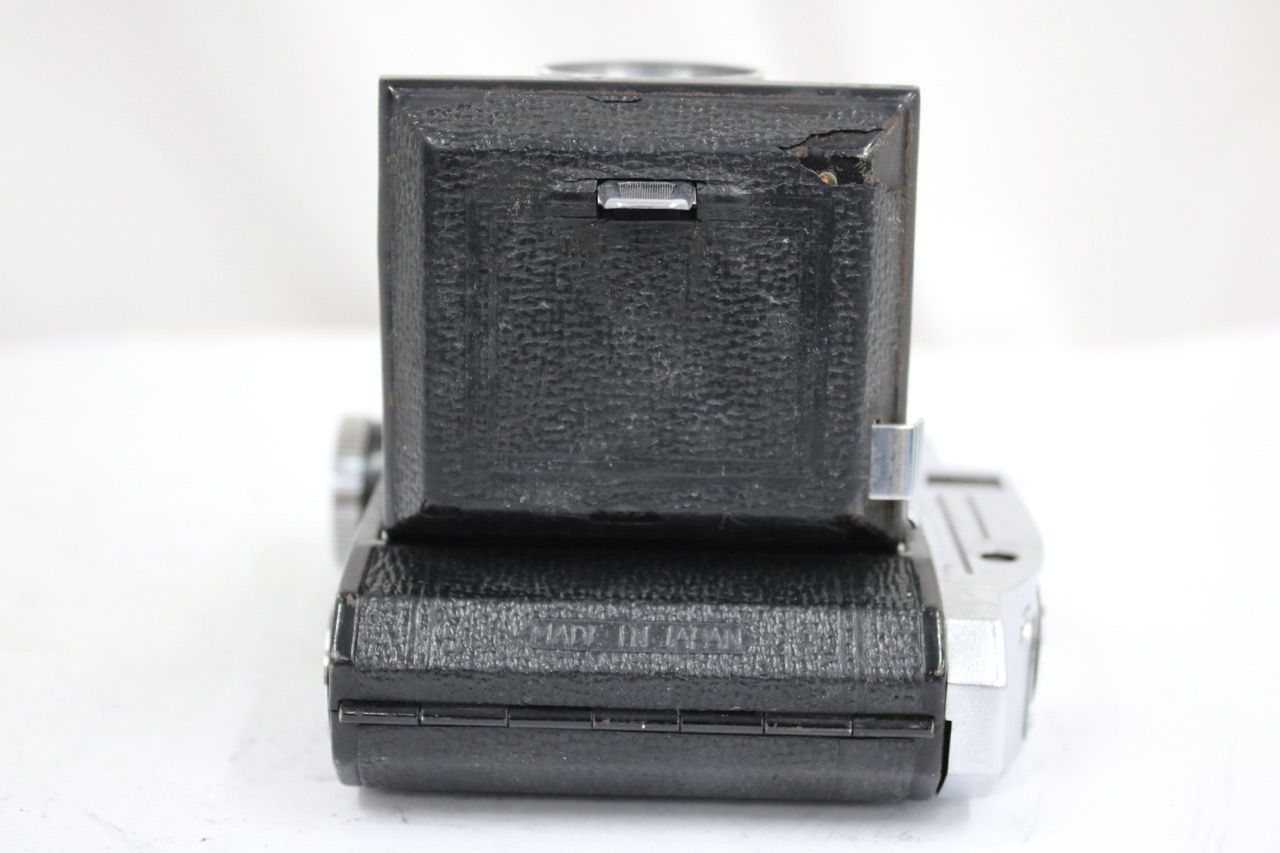 訳あり品】 小西六 Pearl III Hexar 75mm F3.5 蛇腹カメラ e14595