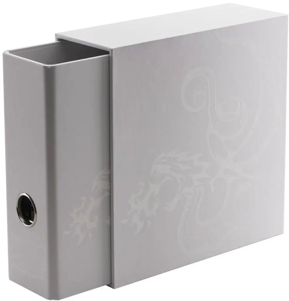 【新品】サプライ ドラゴンシールド Sanctuary - 2-Ring - White - Albums - Slipcase Binder