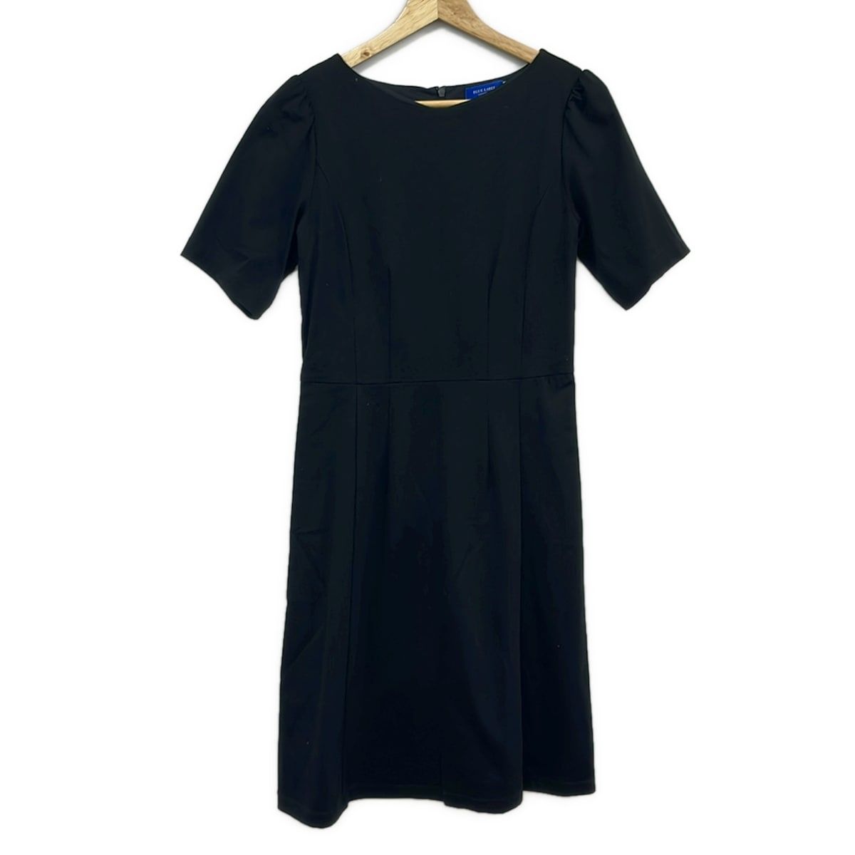BLUE LABEL CRESTBRIDGE(ブルーレーベルクレストブリッジ) ワンピース サイズ36 S レディース - 黒 半袖