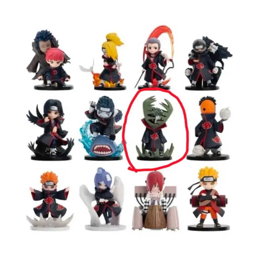 正規品 POPMART NARUTO 暁 フィギュア 1BOX 10体セット POPMART NARUTO