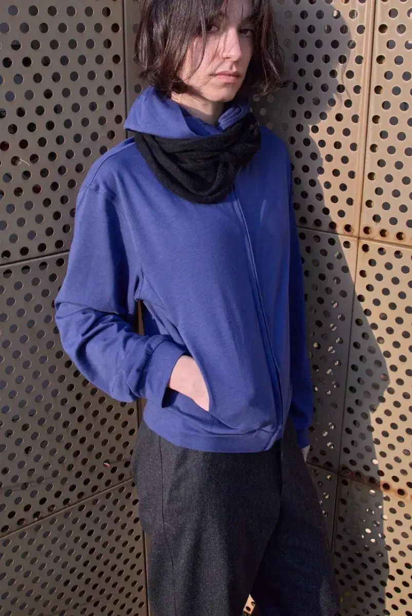 (新品) マドュール mudule フードジップアップ lounge hoodie zip