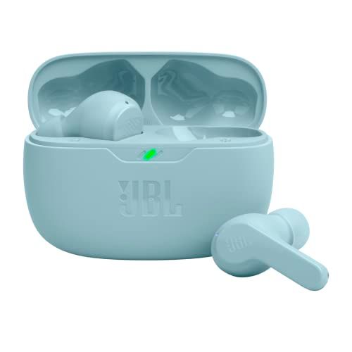 【JBL公式限定】JBL WAVE BEAM 完全ワイヤレスイヤホン IP54防水防塵 外音取込 BASSサウンド アプリ Bluetooth (ミント)e