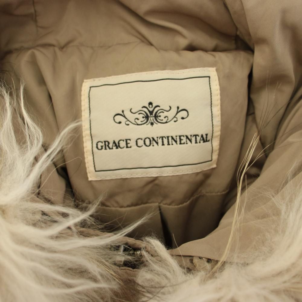 グレースコンチネンタル GRACE CONTINENTAL ダウンコート ラクーン