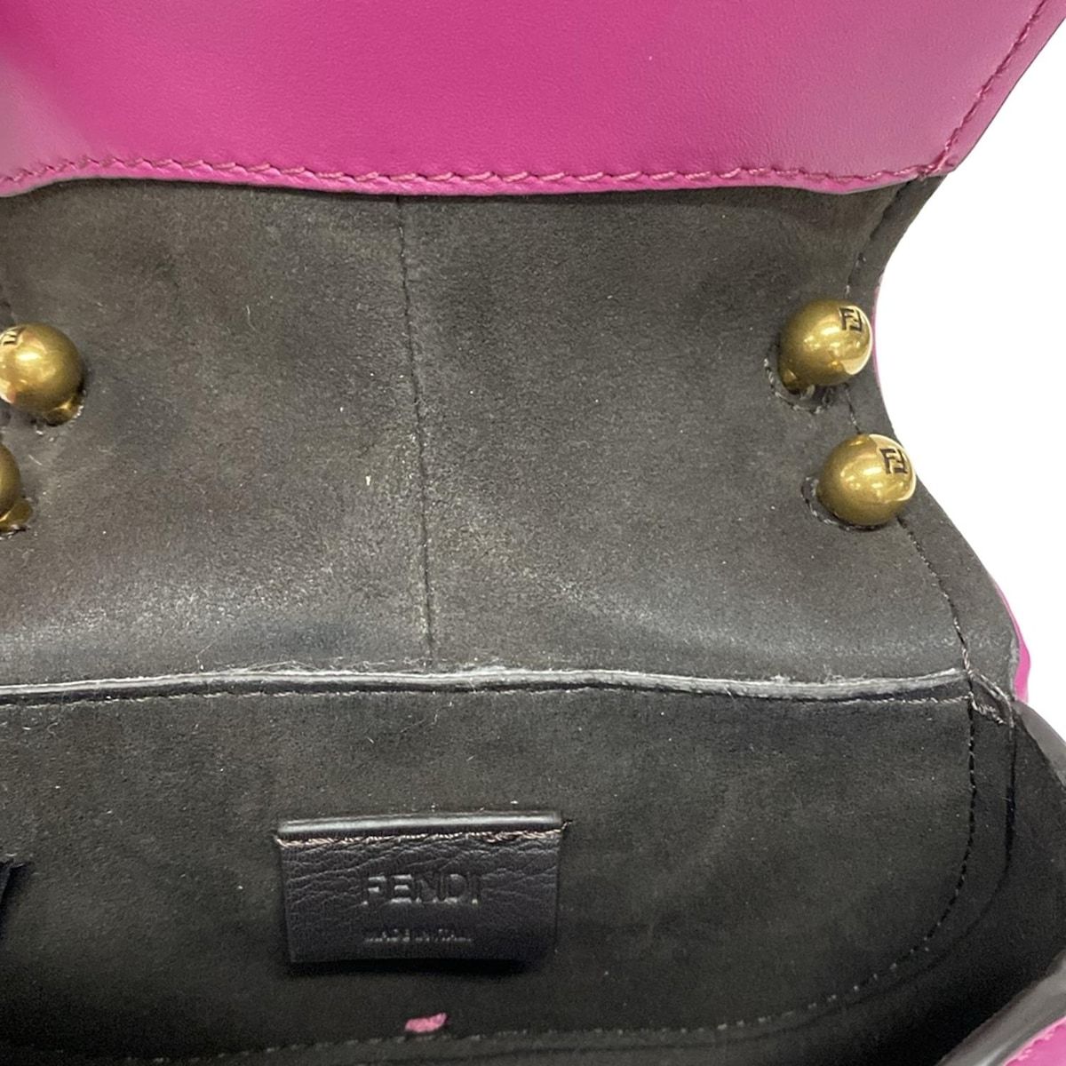 FENDI(フェンディ) ショルダーバッグ カモン ナノ 7AS219 パープル