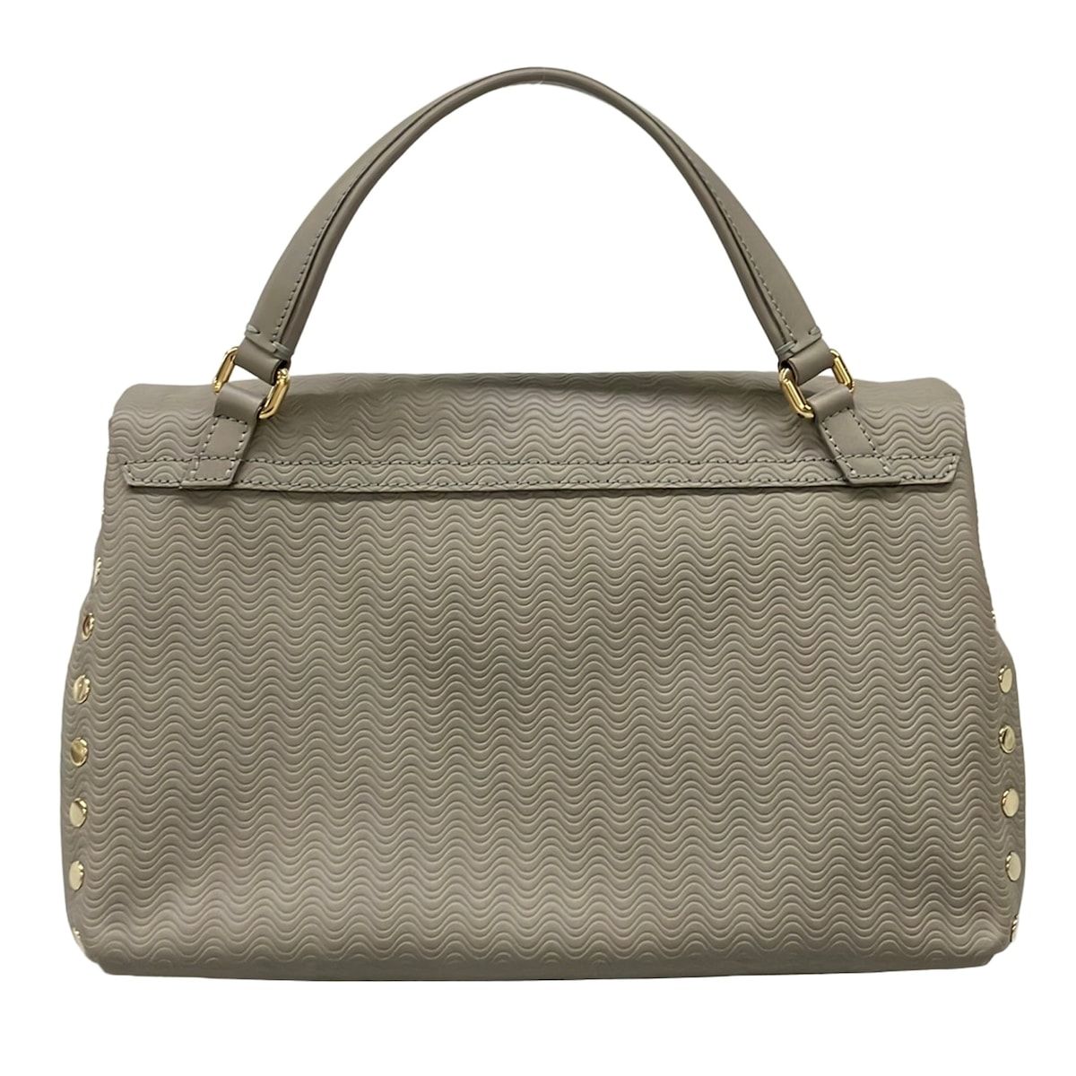 レディース 極美品✨ザネラート 2way ショルダーバッグ 型押し レザー