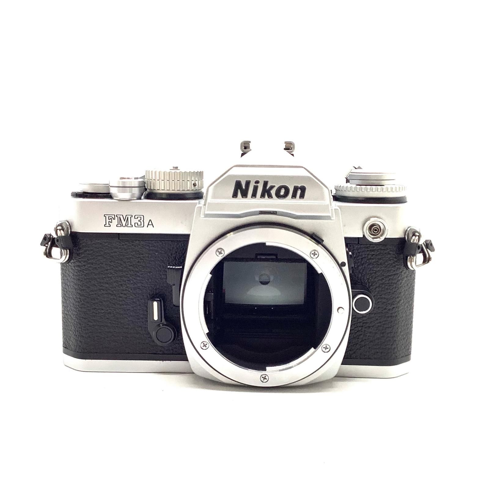 【全額返金保証】【最速発送】Nikon FM3A ボディ シルバー 美品 動作確認済