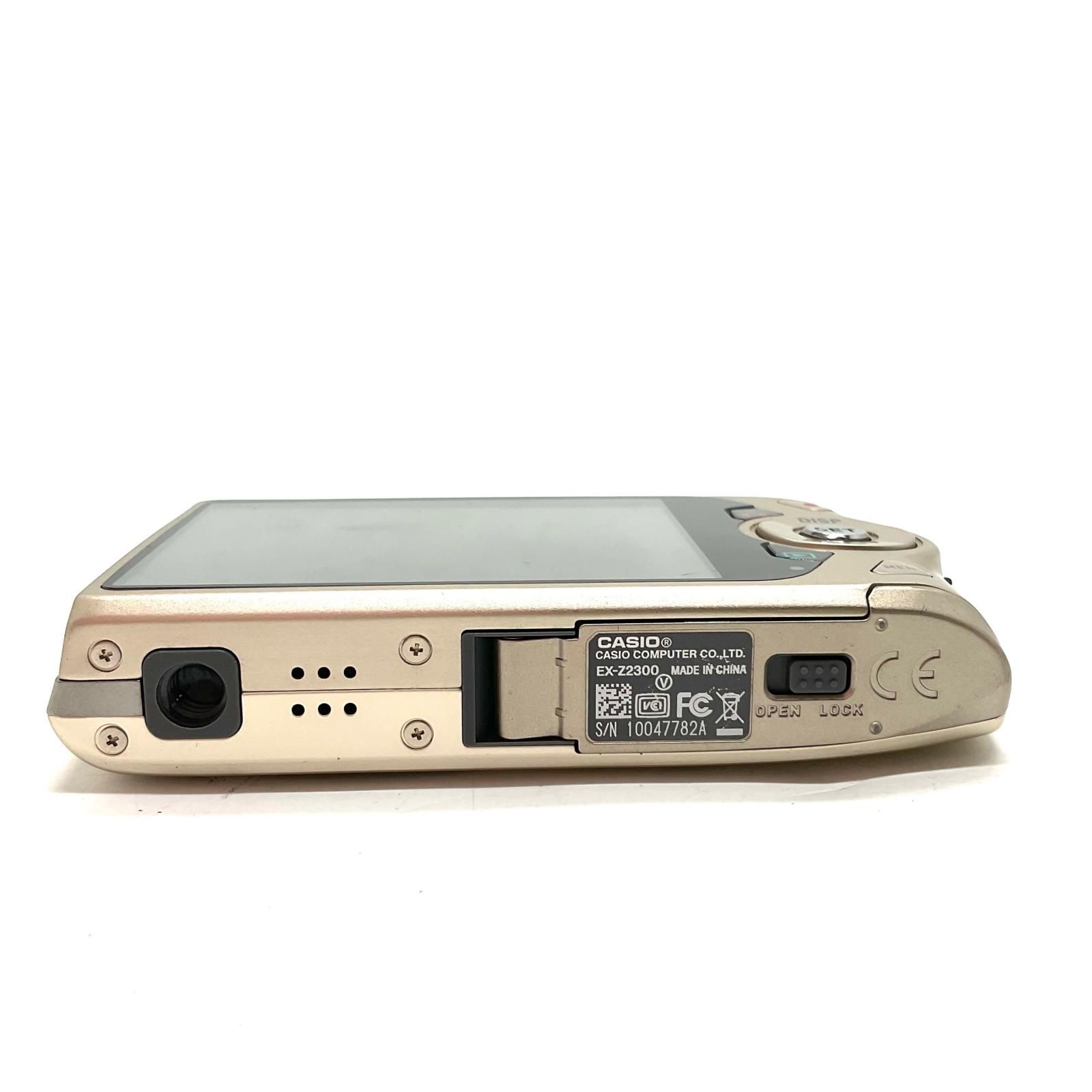 最速発送】 コンパクトデジタルカメラ CASIO EXILIM EX-Z2300 ゴールド