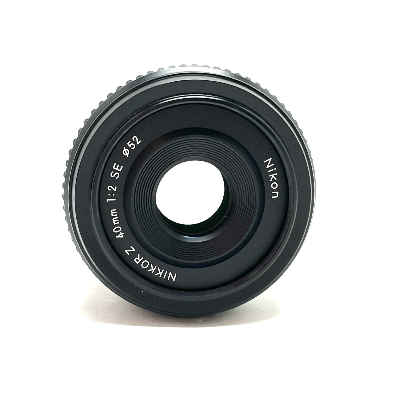 全額返金保証】【最速発送】Nikon Nikkor Z 40mm F2 SE ブラック 美品