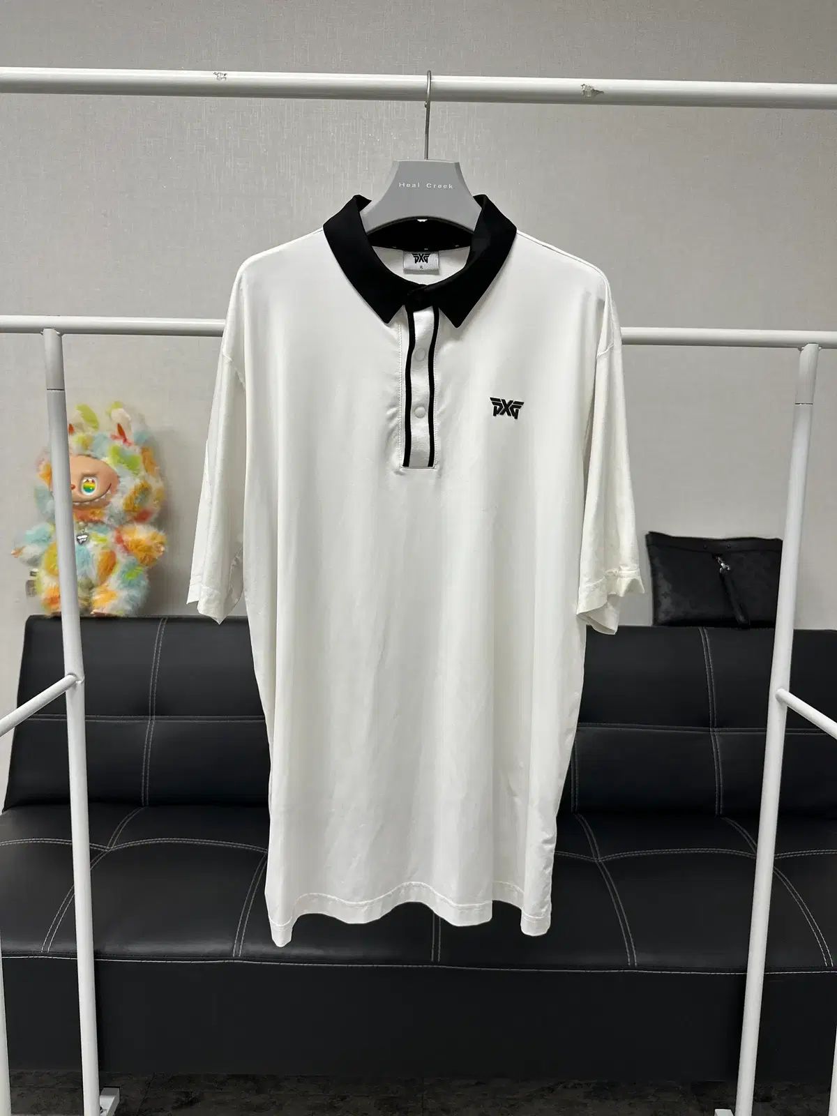 サイズ 105) 23年式 PXG 白 ブラックKARA 半袖Tシャツ