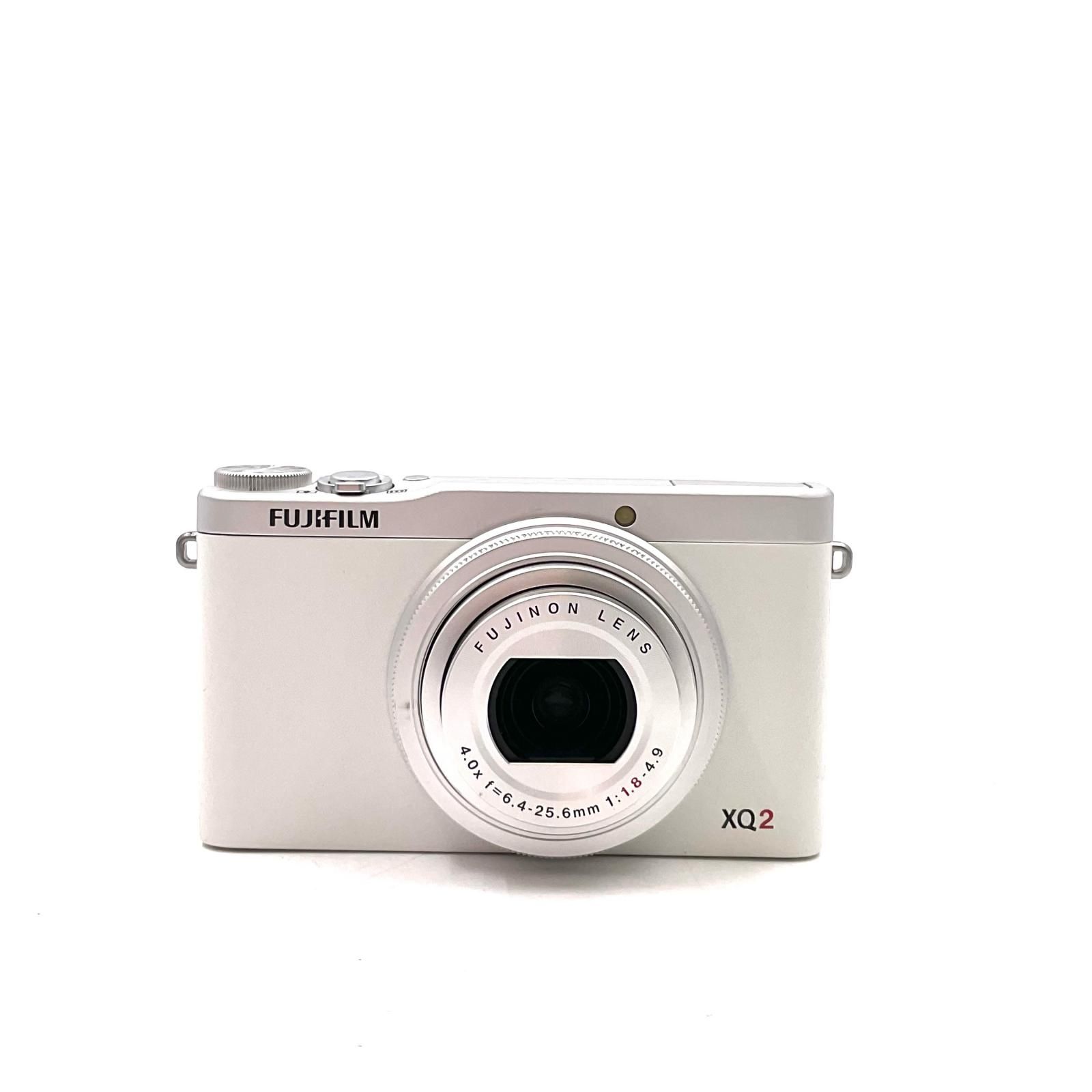 【全額返金保証】【最速発送】FUJIFILM コンパクトデジタルカメラ XQ2 WHITE ホワイト