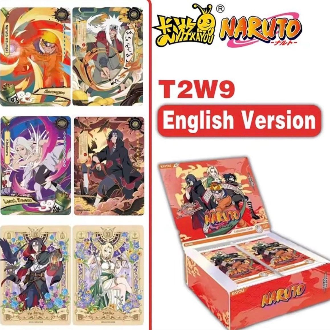 NARUTO ナルト KAYOU 英語版 Earth Scroll Series 2 海外版カード 未