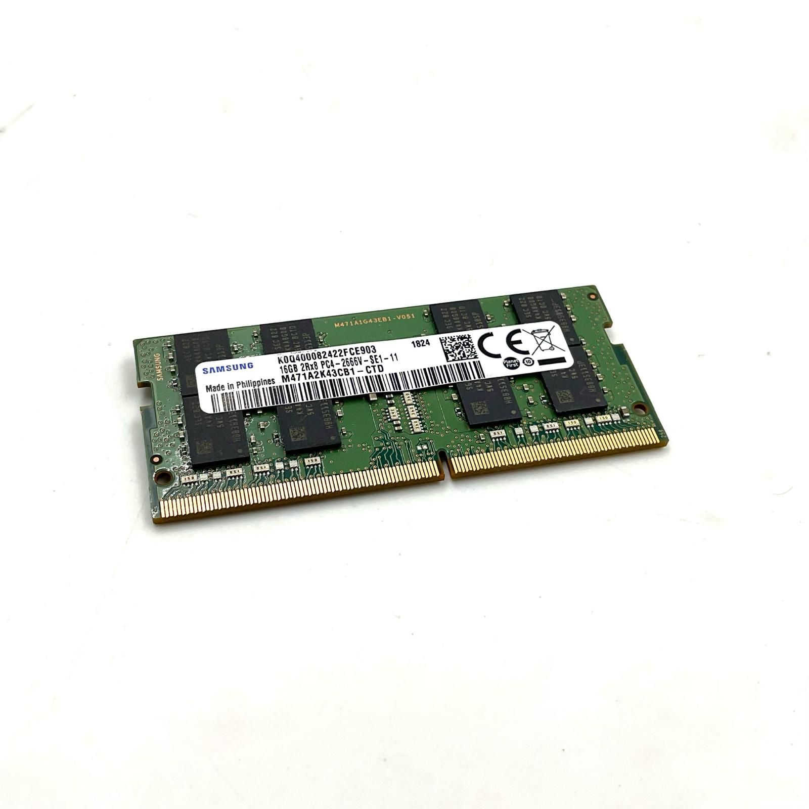 DDR4-2666 SO-DIMM 16GB ノートPCメモリ 美品 - メルカリ