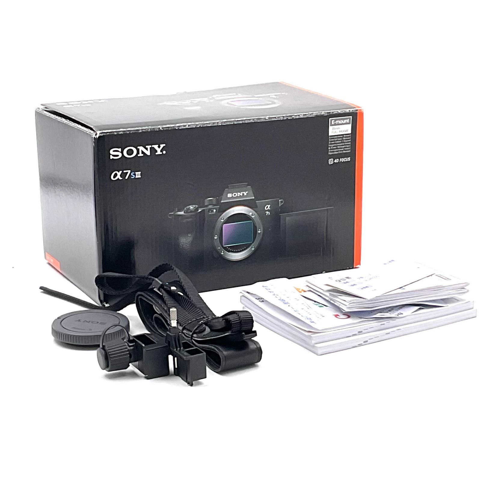 全額返金保証】【最速発送】Sony デジタル一眼 α7S III ILCE-7SM3