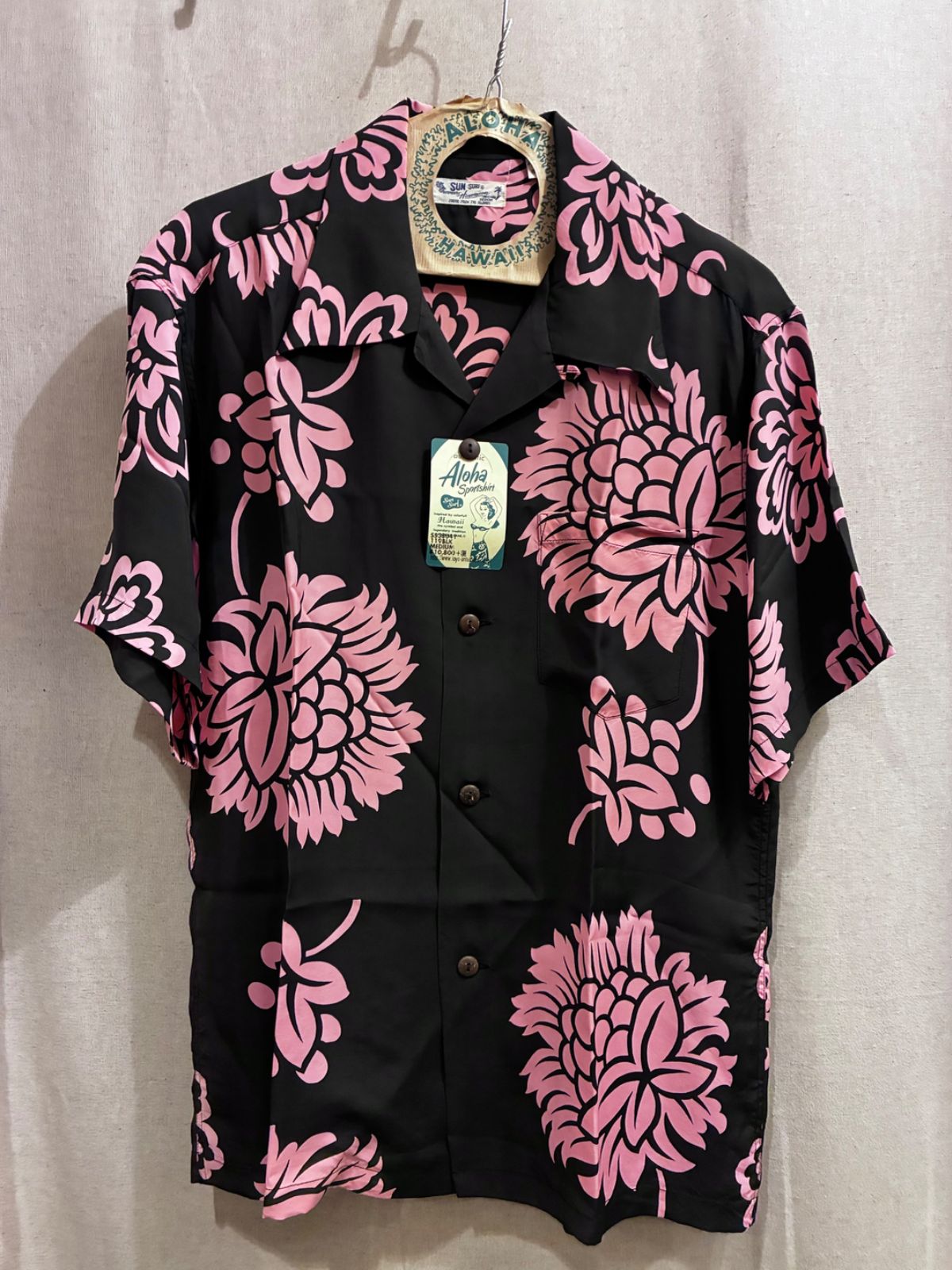 新品未使用品　SUN SURF サンサーフ　アロハシャツ 