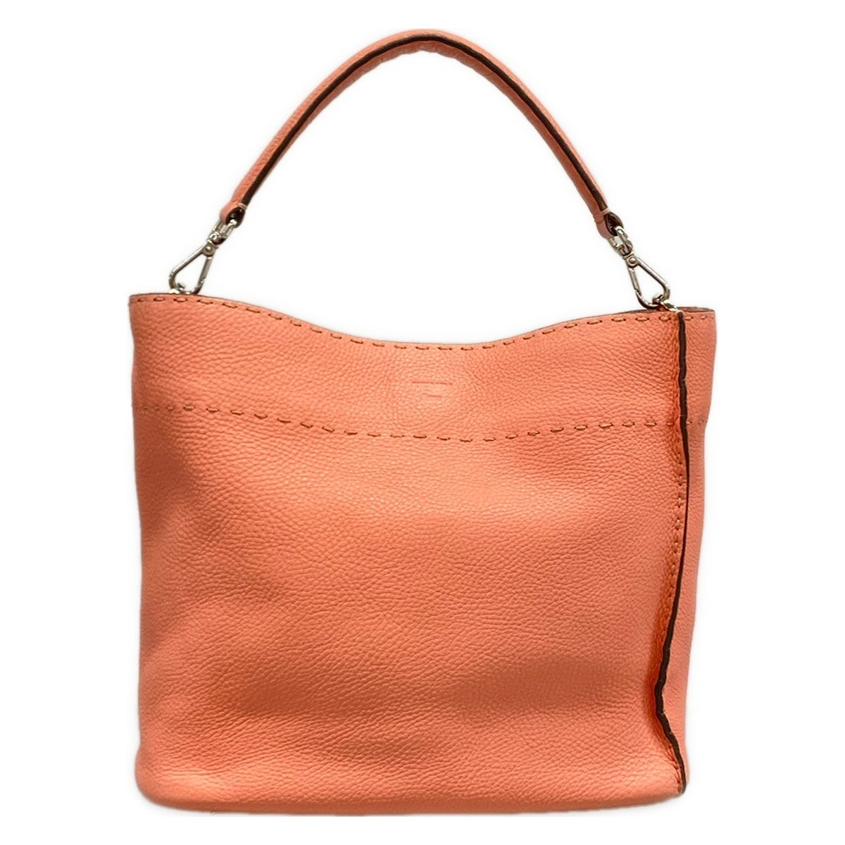 FENDI(フェンディ) ハンドバッグ アンナスモール/セレリア 8BT218 ピンク レザー