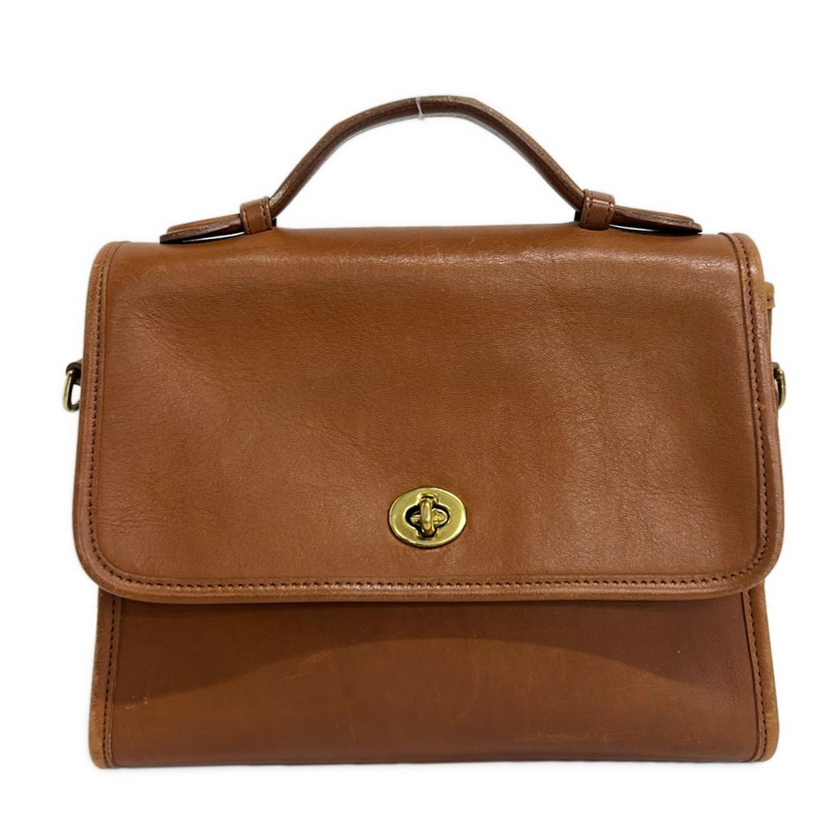 COACH(コーチ) ハンドバッグ 0476 ブラウン レザー