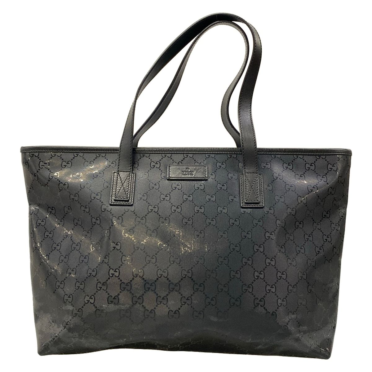 GUCCI(グッチ) ショルダーバッグ インプリメ 211137 黒 レザー
