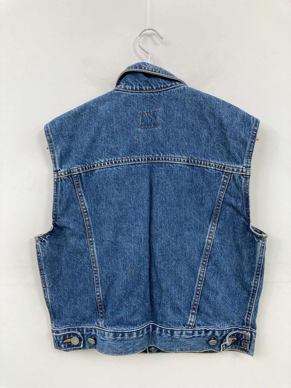 Calvin Klein Jeans カルバンクラインジーンズ ベスト M ブルー 無地
