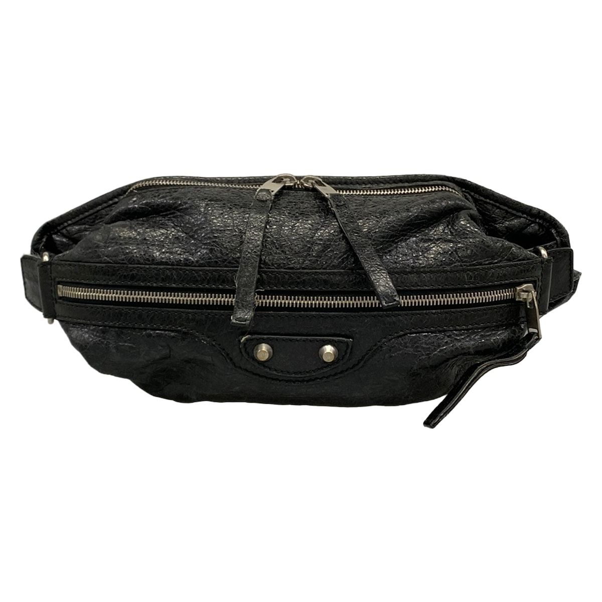 BALENCIAGA(バレンシアガ) ウエストポーチ ネオリフト 341628 黒 レザー