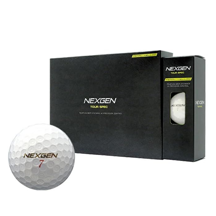 NEXGEN ゴルフ ボール TOUR SPEC ツアースペック 1ダース 12球入り ゴルフボール ネクスジェン GOLF PARTNER 2024 公認球 全3色e