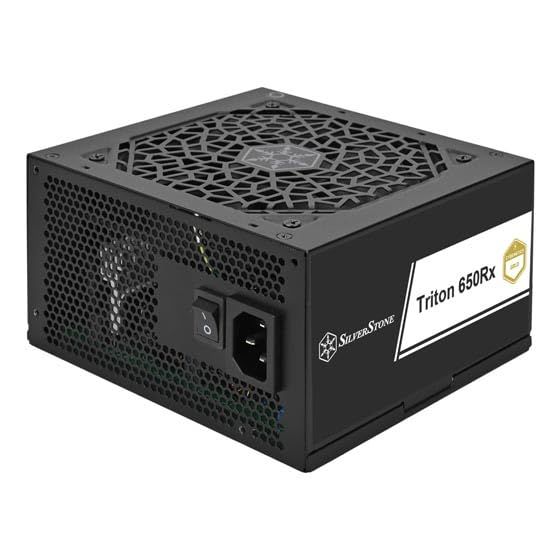 新品 Silverstone PC電源ユニット 650W SST-TR650R-GF ATX 3.1 PCIe 5 固定ケーブル Cybenetics Gold 国内正規代理店品