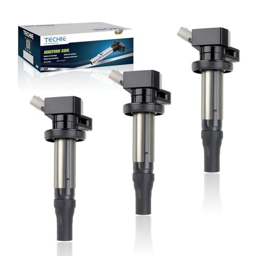 TECHIE 3PCS イグニッションコDAIHATSUト タント L375S L385S LA600S LA610S タントエグゼ L455S L465S IC13 純正交換品番:19500-B2050 19500-B2051as 9e266b7f