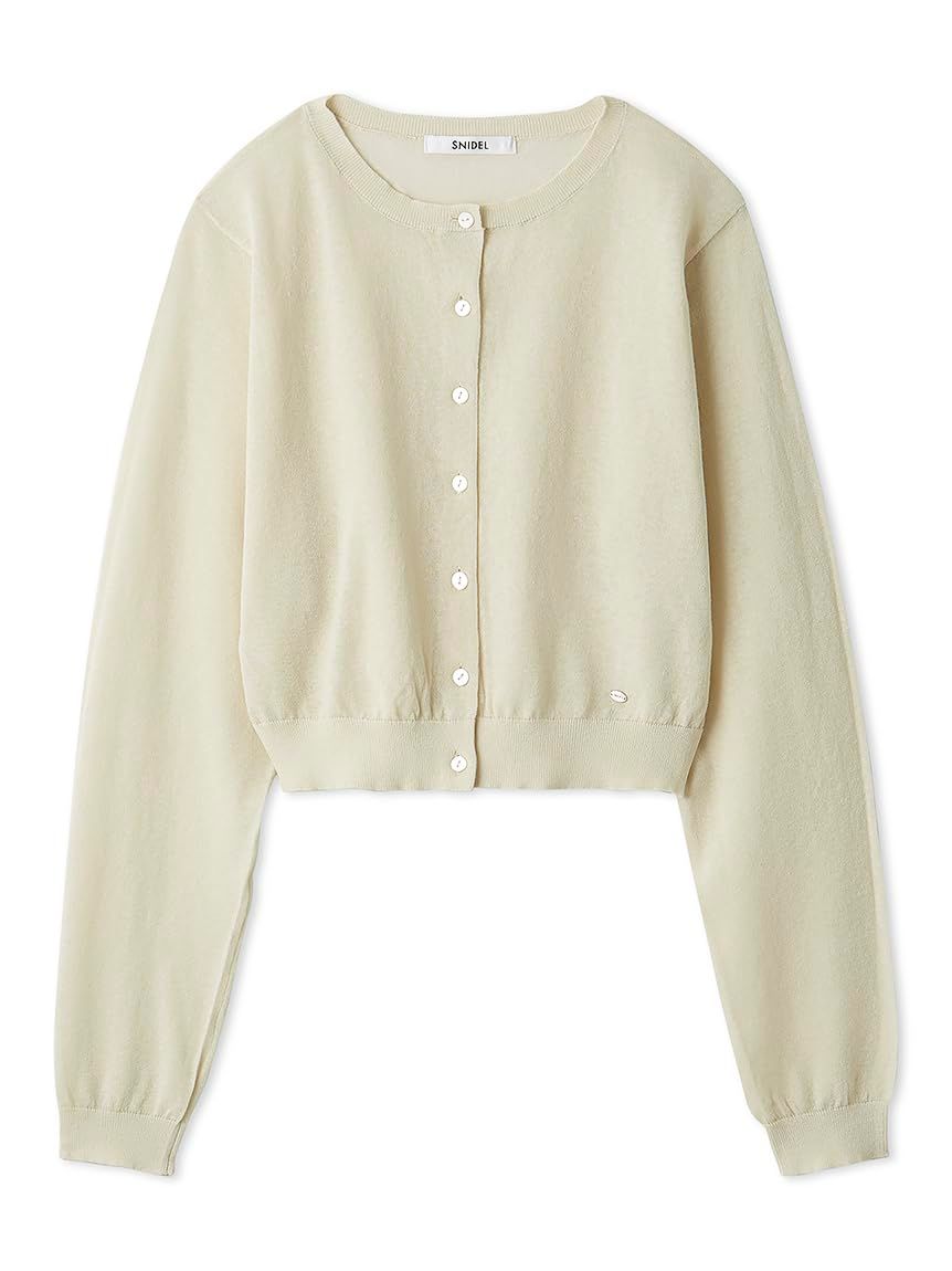 新品 [スナイデル] Sustainaメタルプレートカーデ SWNT252122 レディース IVR Free Size