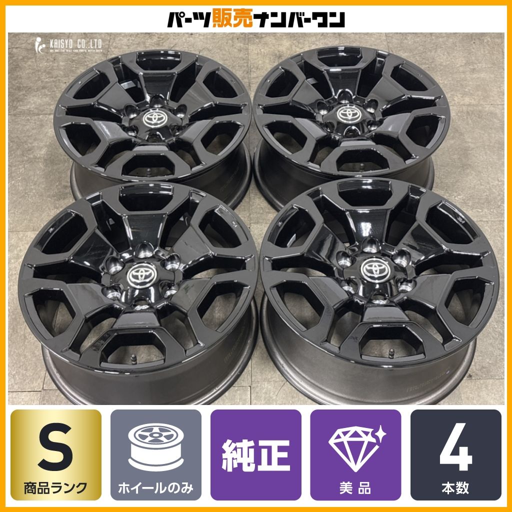 新車外し 美品】トヨタ ランドクルーザー FJ 純正 18in 7.5J +30