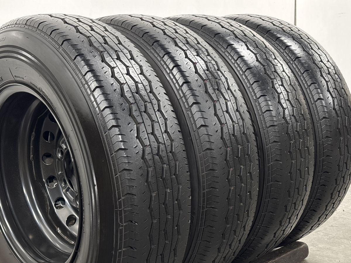 2026年製造 美品 バリ溝】トヨタ 200 ハイエース 純正 15in 6J+35