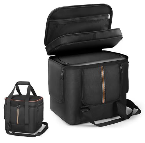 ★新品★SHEAWA for Jackery ポータブル電源 2000 ケース 収納ケース バッグ 耐衝撃 頑丈 ナイロン ケーブルや小物類も収納可能 互換品 アクセサリー 8296dae0