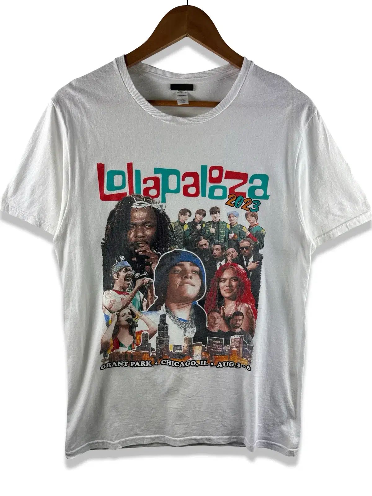 ローラパルーザ 2023 レジェンド LINE UP Tシャツ4234