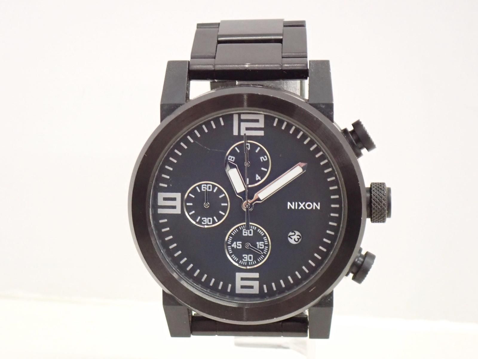 セール，人気SALE 8382NIXON ニクソン RIDE SS ライドSS クロノグラフ 