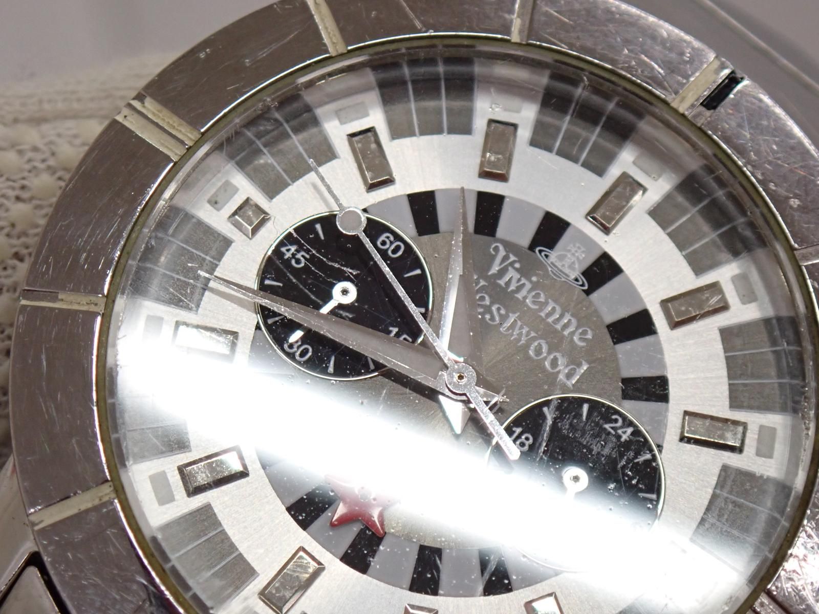 ☆8378☆Vivienne Westwood ヴィヴィアン ウエストウッド クロノグラフ