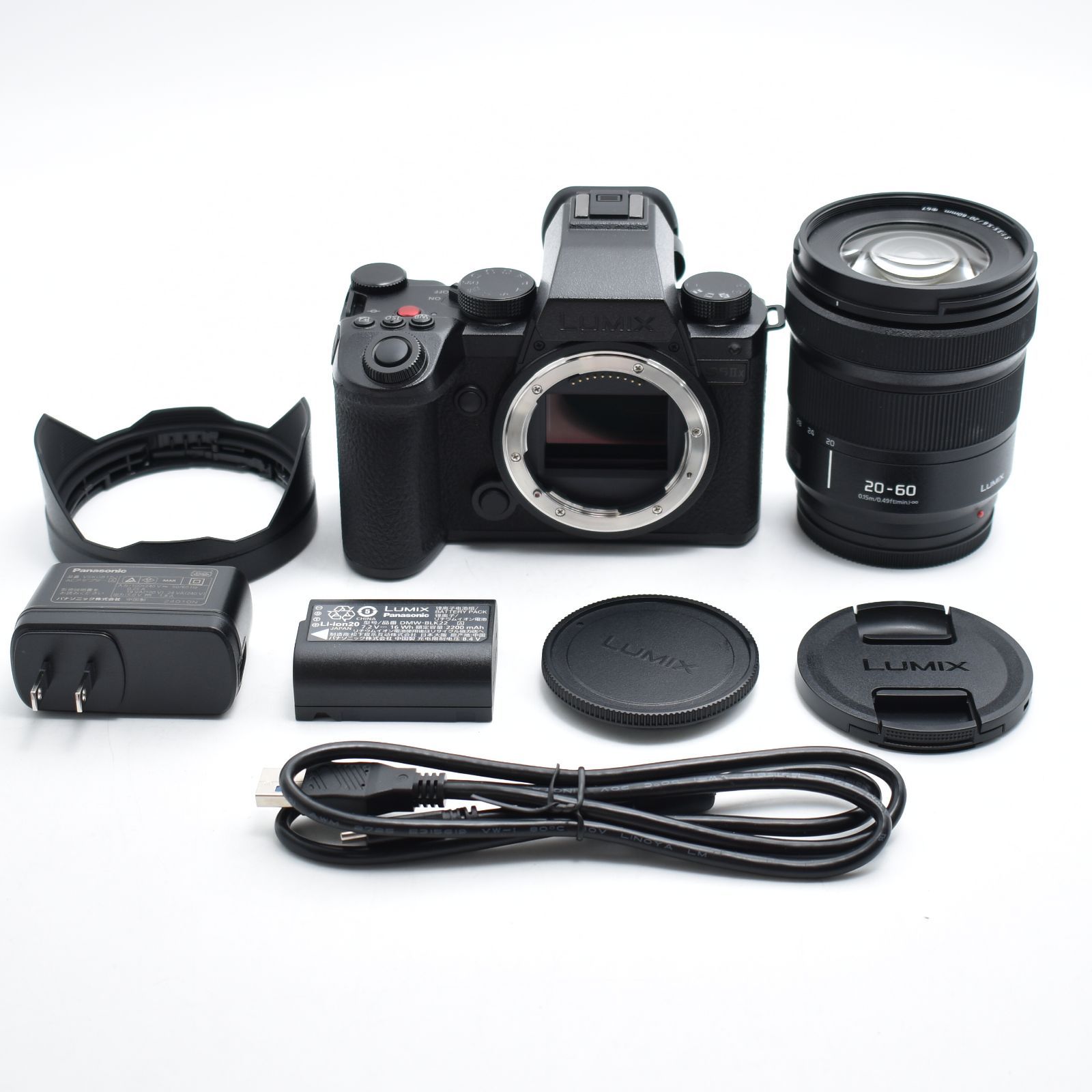 B #12806 Panasonic (Panasonic) Full Size Mirrorless SLR Camera S5M2XK Standard Zoom Lens Kit Black DC-S5M2XK