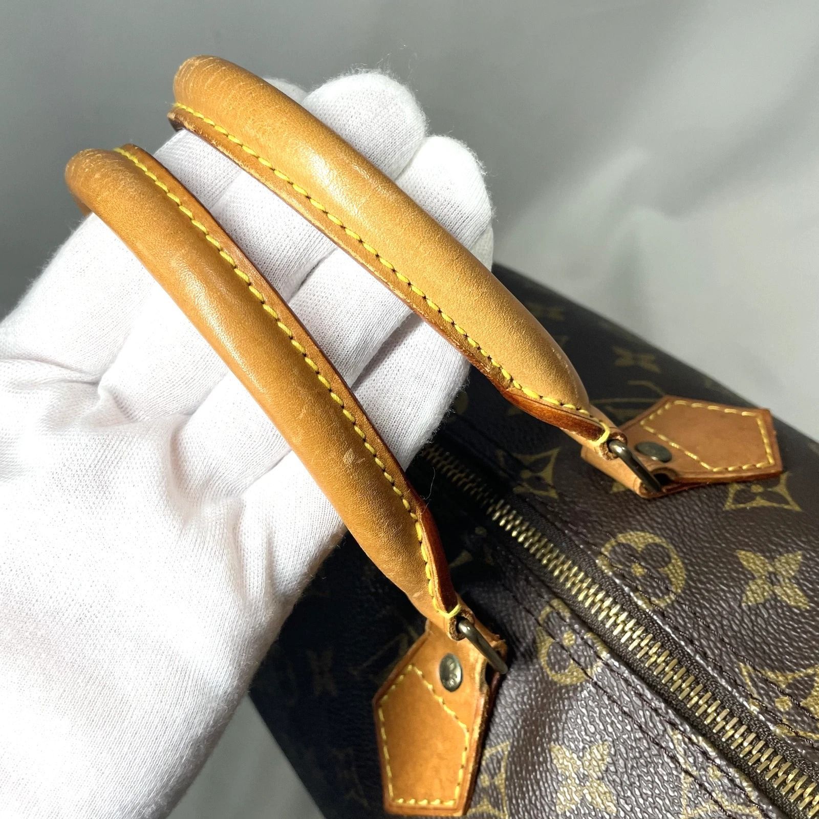 本物】ルイ ヴィトン ハンドバッグ スピーディ35 Speedy 35 モノグラム
